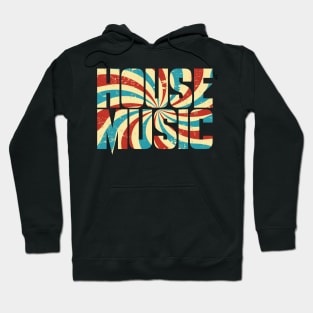 House Music Retro Vintage Electronic Music Hoodie